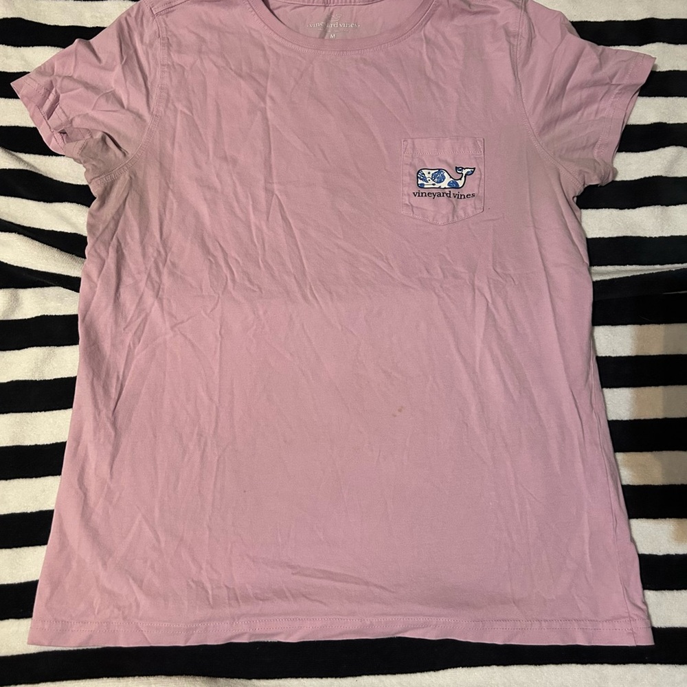 Vineyard Vines Light Pink Short Sleeve Tee